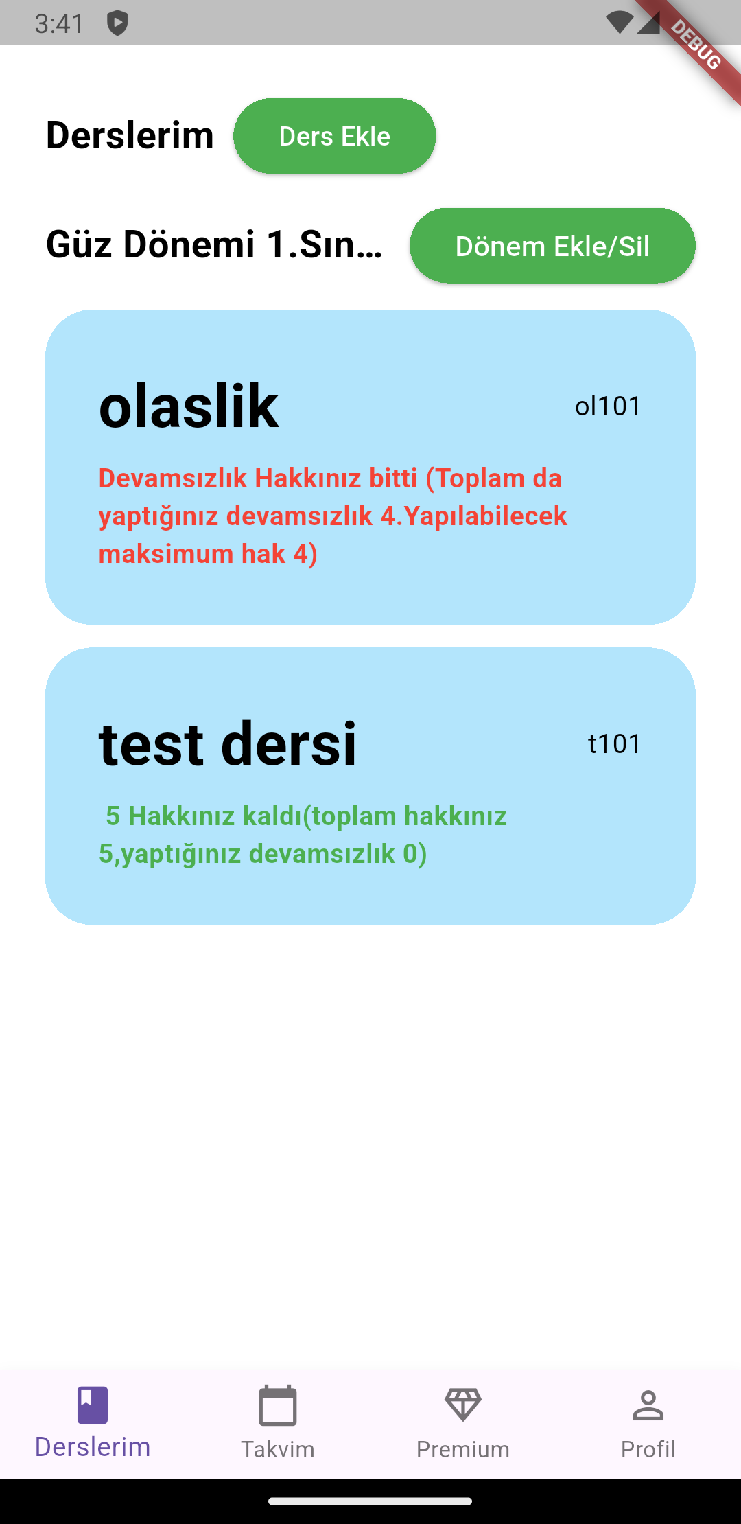 Sınırda Android Ekran Görüntüsü