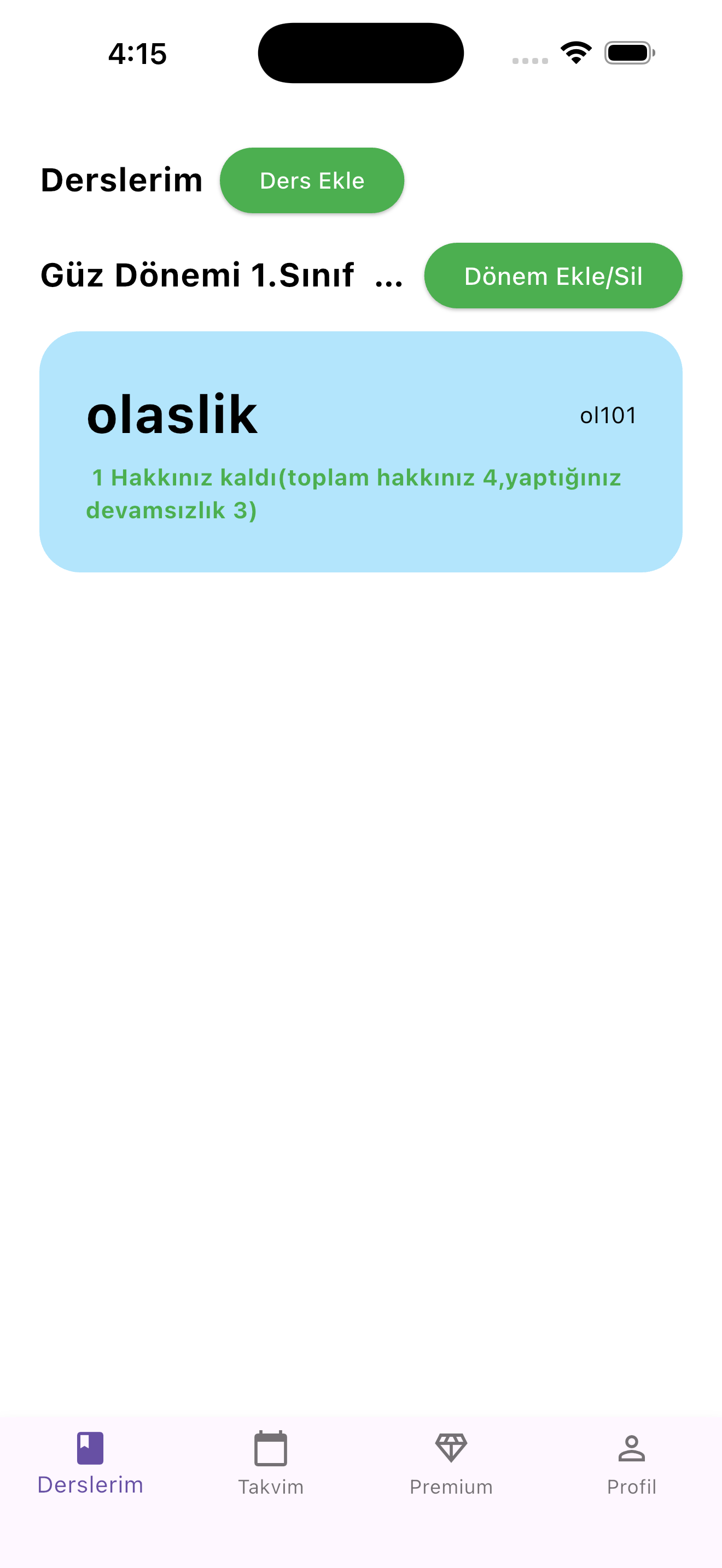 Sınırda iOS Ekran Görüntüsü